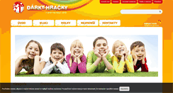 Desktop Screenshot of darky-hracky.cz